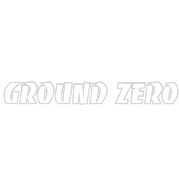 Ground Zero Dekal med logotyp image