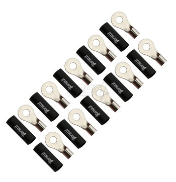 4Connect 4-690953 M6 ring kabelsko 10mm², 10x svart image
