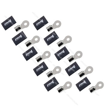 4Connect 4-690954 M6 ring kabelsko 20mm², 10x svart image
