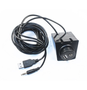 4Connect 4-600151 USB/Aux kabel 2m image