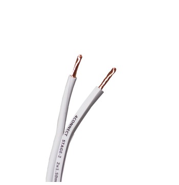 4Connect 4-800267 OFC-högtalarkabel vit 2x1.5mm2, 200m image