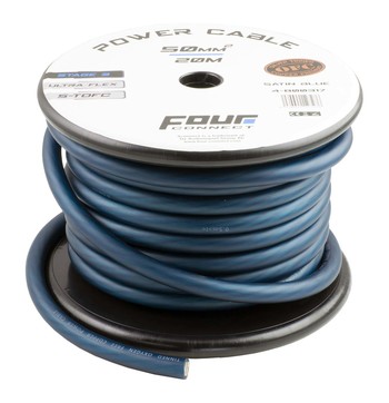 FOUR Connect 4-800317 STAGE3 50mm2 Satin Blue S-TOFC power cable image