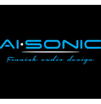 AI-SONIC STICKER blue 300x74mm image