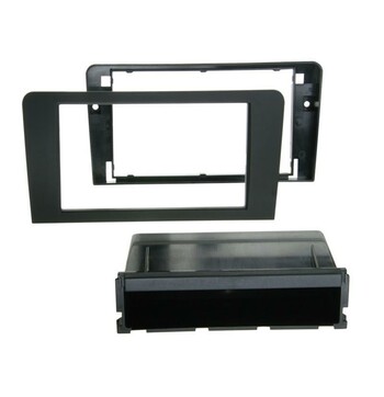 ACV 2-DIN / 1- DIN facia plate A3 2003  black 100648 image