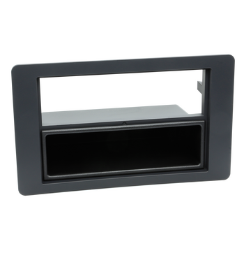 ACV 281270-02 1-DIN Facia plate with pocket Saab 9.5 black image