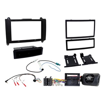 FOUR 4-CTKMB18 Mercedes Sprinter W906 07-10 1/2-DIN Kit image