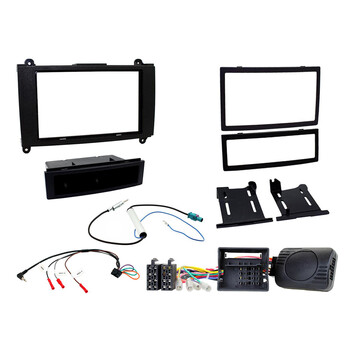 FOUR 4-CTKMB18 Mercedes Sprinter W906 07-10 1/2-DIN Kit image