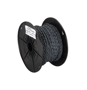 ACV Speaker cable twisted 2x0.75mm² grey/grey-black 100m image