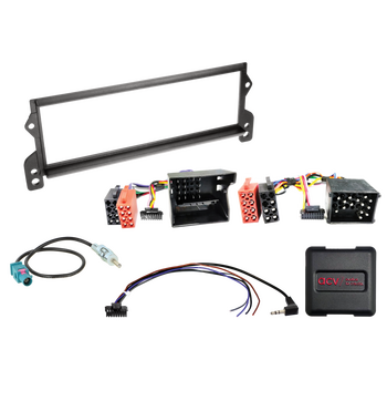 ACV 611023-02-1  1-DIN Kit BMW Mini(R50/R52/R53) 2001-2008 SWC/antenna image