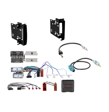 ACV 621145-07-1 2-DIN Kit Chrysler/Dodge/Jeep/Lancia SWC/Amp black image