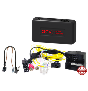 ACV 42xbm012-0 Steering wheel adapter BMW 1er/3er/5er/X5/X6 Quadlock Multilead MOST Amp lose image